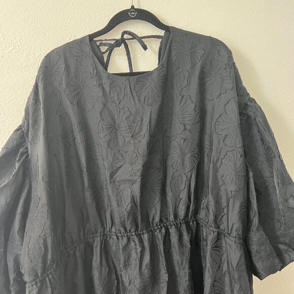 Kika Vargas x Target Puff Sleeve Black Dress – 4X - Picture 5 of 6